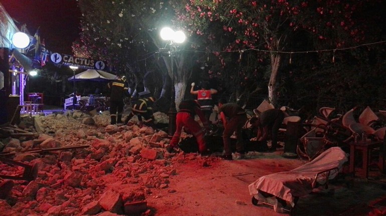 Φονικός σεισμός 6,4 Ρίχτερ στην Κω: Δύο νεκροί, πάνω από 100 τραυματίες -Πολλές ζημιές (εικόνες&βίντεο)