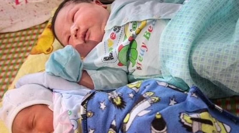 Απίστευτο: Βιετναμέζα γέννησε μωρό - γίγαντα 7,1 κιλών! (εικόνες)